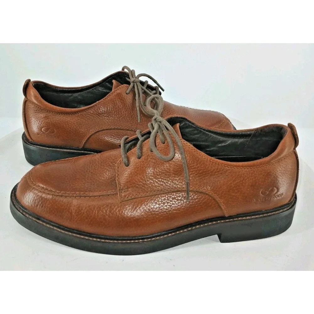 Florsheim DM2 Comfortech Oxford #18426-64 Brown Leather Shoes Size 10.5   DB5
